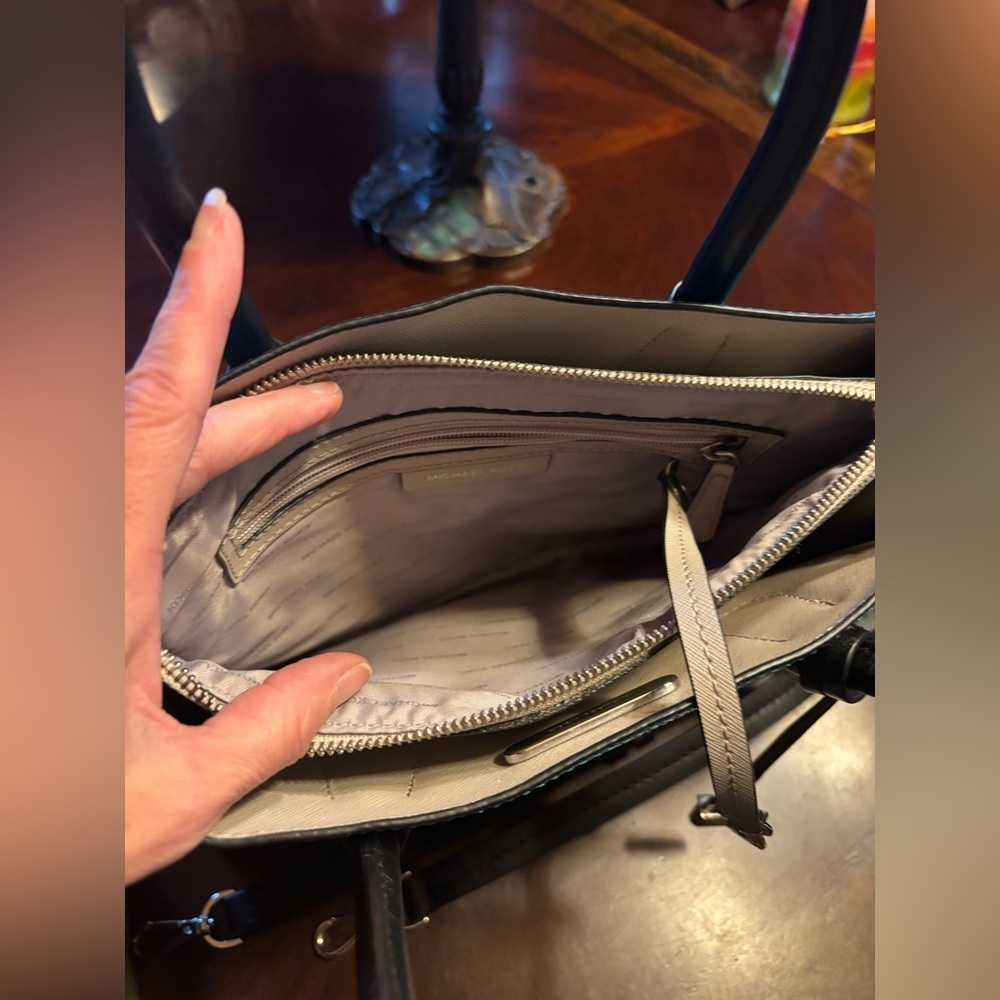 Michael Kors Mercer Handbag with Crossbody - Picture 13 of 14
